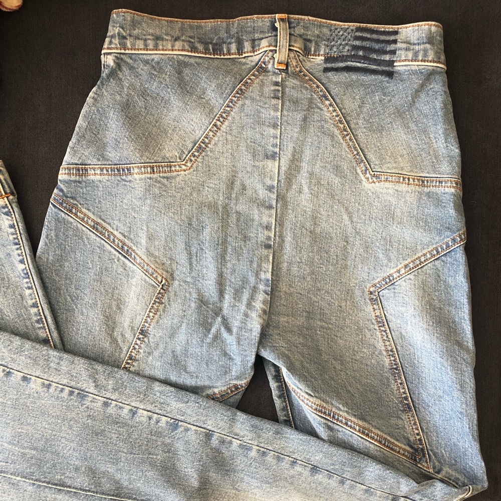 BRAND NEW Revice Flare Jeans w/ Star Design
